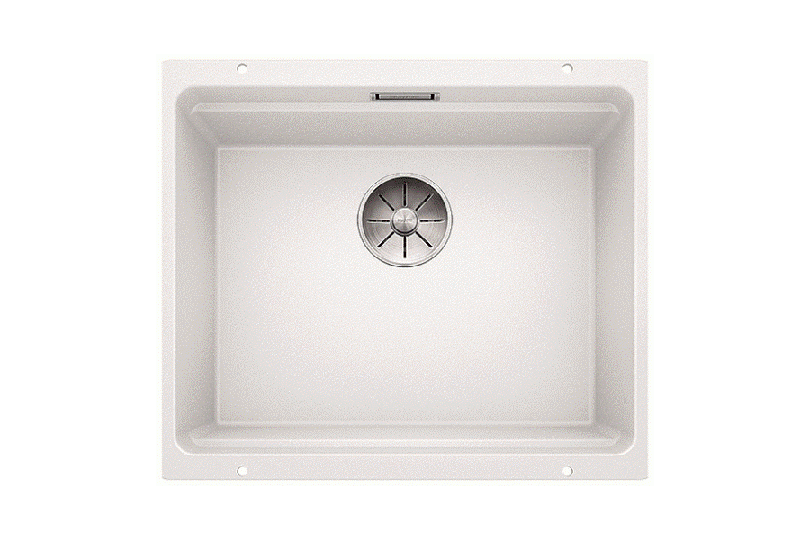 Фото Гранитная мойка Blanсo ETAGON 500-U SILGRANIT PuraDur белый