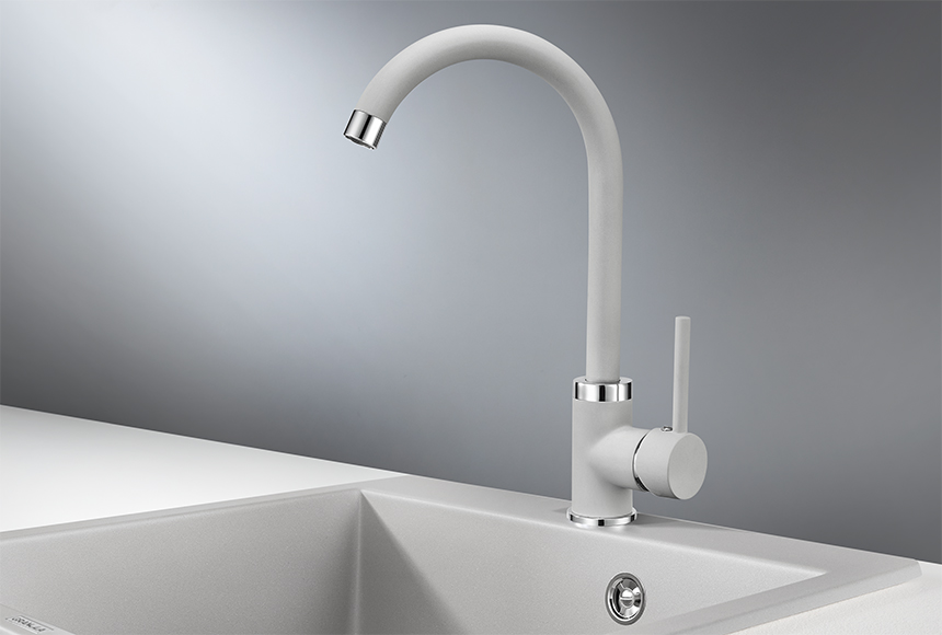 Фото Смеситель для кухни GRANULA 2125, СЛАНЕЦ