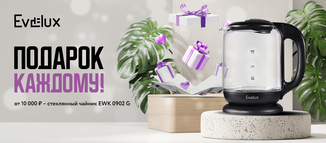Подарок каждому Evelux