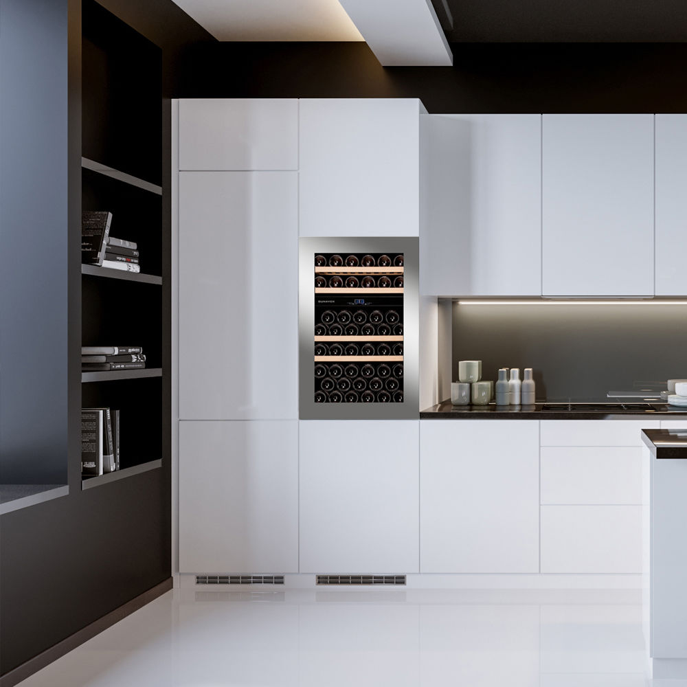 Превью картинка Шкаф винный встраиваемый Винный холодильник (шкаф) компрессорный Dunavox DAVG-49.116DSS.TO #2