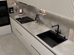 Превью картинка Металлическая мойка EMAR EMB-560(TOP) PVD Black #3