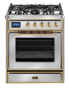 Картинка ILVE M30DNE3/SSG нержавеющая сталь (фурн. латунь)