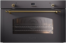 Картинка ILVE OV90SNE3/MGG матовый графит (фурн. латунь)