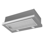 Превью картинка Встраиваемая вытяжка Maunfeld VSQ 60 INOX/GLASS WHITE #1