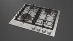 Превью картинка Газовая варочная панель Fulgor Milano FPH 604 G WK X #2