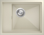 Превью картинка Гранитная мойка Rivelato NOBILE 544-L 1-чаш 540*440 beige scuro #1