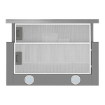 Превью картинка Встраиваемая вытяжка Maunfeld VSQ 60 INOX/GLASS WHITE #5