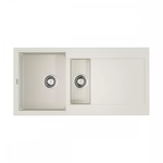 Превью картинка Гранитная мойка Omoikiri Sakaime 100-2-WH Tetogranit/белый #1