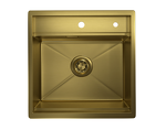 Превью картинка Металлическая мойка GRANULA 5051, ЗОЛОТО САТИН #2