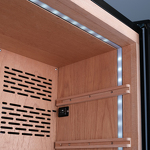 Превью картинка Хьюмидор Холодильник (шкаф) для сигар компрессорный Meyvel MC-376BK (PRO) #7