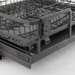 Превью картинка PULSE ЭЛЕМЕНТ Корзина-посудосушитель 4S 450мм, крепление к фасаду, полное выдвижение, плавное закрывание, пластиковый поддон, графит, ELEMENT (DRB4.B121.45SF.GR) #6