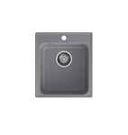 Превью картинка Кварцевая мойка Lex BALATON 420 Deep Grey кварцевая мойка #1