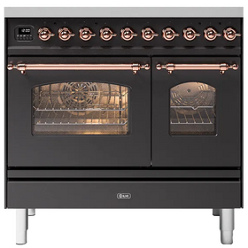 Картинка ILVE PD09PNE3/MGP матовый графит (фурн. медь)