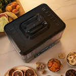 Превью картинка Сушилка для овощей и фруктов Дегидратор Meyvel MDH5-1P (Black) #7