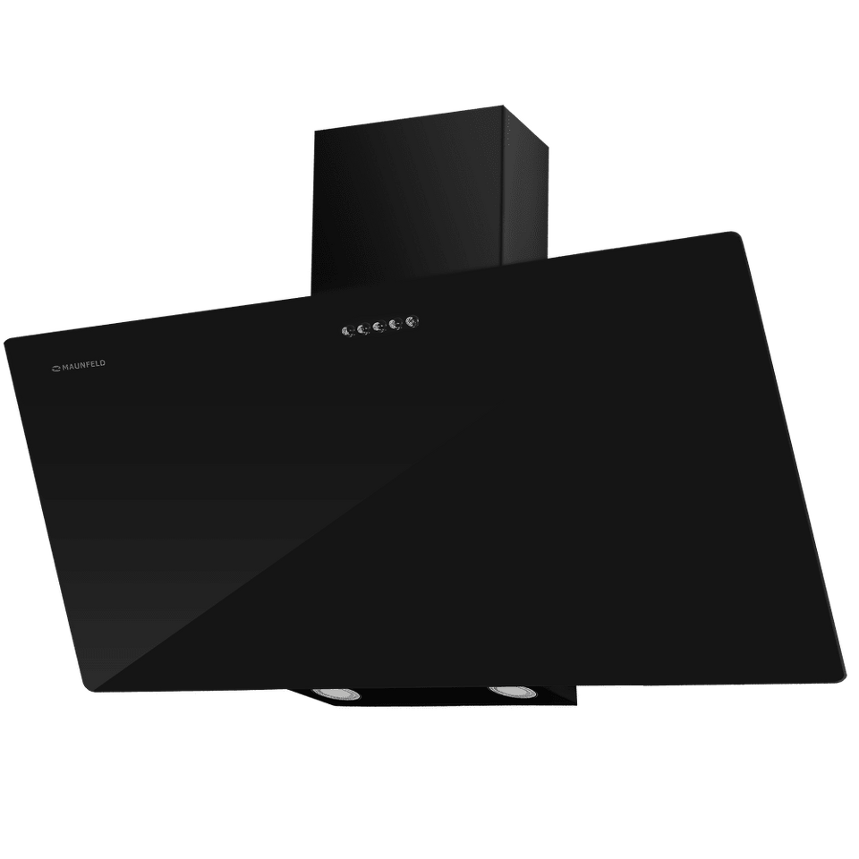 Фото Наклонная вытяжка Maunfeld Dream 90 Push Glass Black