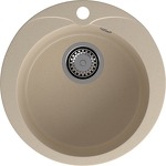 Превью картинка Мраморная мойка GranFest RONDO 480 Кашемир #1