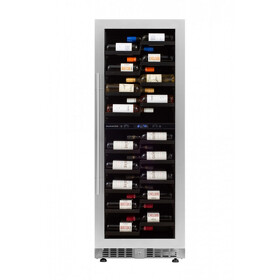 Картинка Винный холодильник (шкаф) компрессорный Dunavox DX-104.375DSS