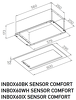 Превью картинка Полновстраиваемая вытяжка Meferi INBOX60WH SENSOR COMFORT #3