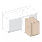 Превью картинка Шкаф винный  Винный холодильник (шкаф) компрессорный Dunavox 45 бут DAU-45.125DOP.TO #3