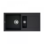 Превью картинка Гранитная мойка Omoikiri Sakaime 86-2-BL Tetogranit/черный #1