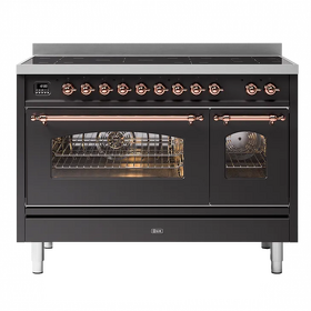 Картинка ILVE PI127NE3/MGP матовый графит (фурн. медь)