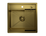 Превью картинка Металлическая мойка GRANULA 5051, ЗОЛОТО САТИН #3
