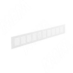 Картинка PULSE Вентиляционная решетка универсальная, 400x60 мм, тип1, алюминий, цвет белый (VGA201060400WHE1)