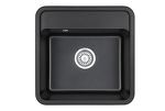 Превью картинка Кварцевая мойка GRANULA 5001, ЧЁРНЫЙ #2