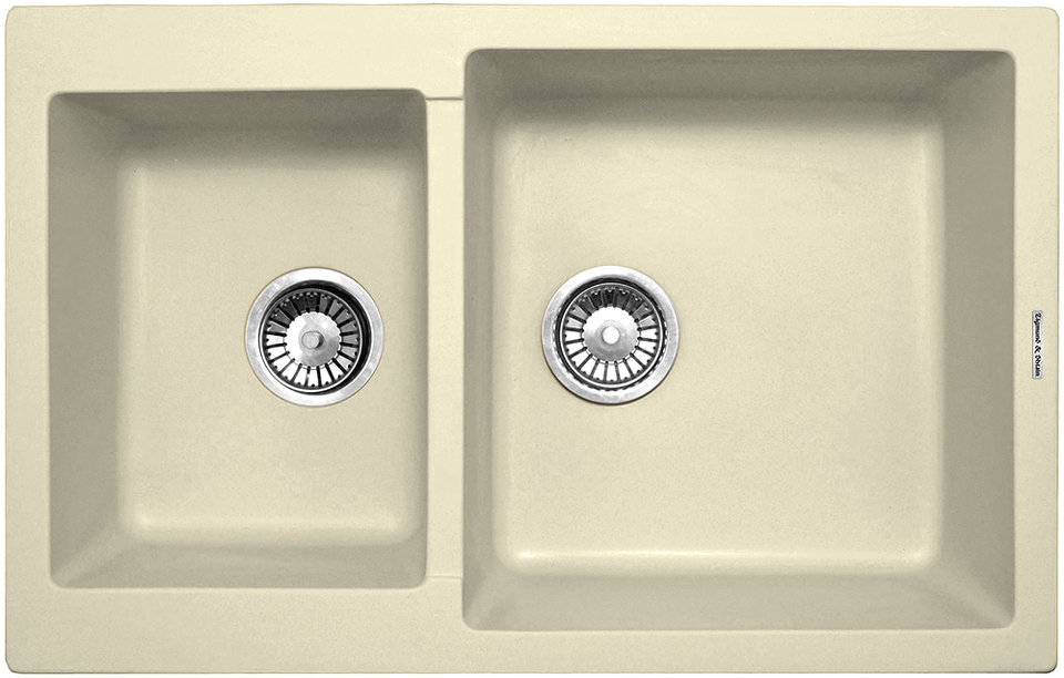 Фото Гранитная мойка Zigmund & Shtain RECHTECK 400.275 Молодое шампанское