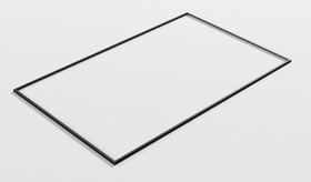 Картинка Elica Рамка для варочной поверхности чёрная 83