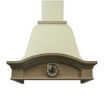 Превью картинка Вытяжка с багетом Lex PALERMO 600 Ivory #2