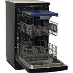 Превью картинка Посудомоечная машина 45см HIBERG F48 1030 B #12