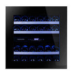 Превью картинка Шкаф винный встраиваемый Винный холодильник (шкаф) компрессорный Dunavox DAVG-25.63DB.ТО #1