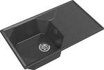 Превью картинка Мраморная мойка GranFest UNIQUE 840L Графит #2