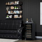 Превью картинка Шкаф винный встраиваемый Meyvel Винный холодильник (шкаф) компрессорный MEYVEL MV28NH-KBT2 #15