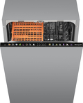 Превью картинка Посудомоечная машина 45см встраиваемая Weissgauff BDW 4538 Touch Inverter Autoopen Timer Floor #3