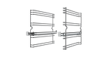 Превью картинка Teka Телескопические направляющие 1-уровневые для духовых шкафов с покрытием SLIPPERY #5