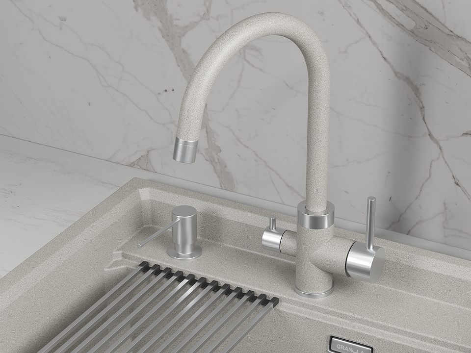 Фото Смеситель для кухни GRANULA 5169, БАЗАЛЬТ