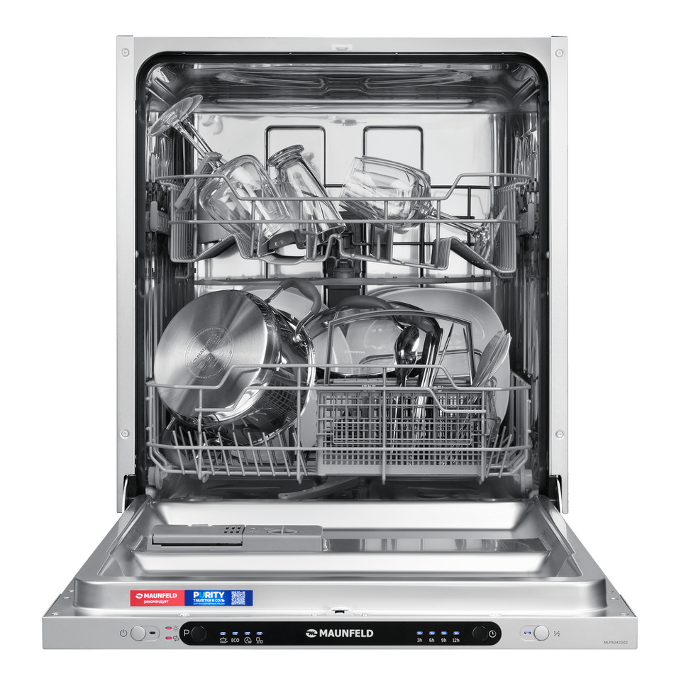 Фото Посудомоечная машина 60см встраиваемая Maunfeld MLP6242G02