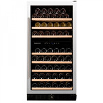 Превью картинка Шкаф винный встраиваемый Винный холодильник (шкаф) компрессорный Dunavox DX-94.270SDSK #1