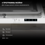 Превью картинка Посудомоечная машина 60см встраиваемая Hyundai HBD 640P #33