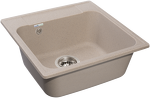Превью картинка Кварцевая мойка GranFest GF-QUARZ 48 Песочный #2