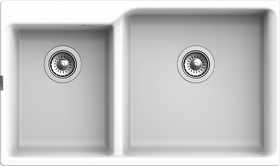 Картинка Rivelato AXEL 90D 2-чаши 870*520мм Белый 101