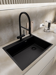 Превью картинка Металлическая мойка EMAR EMB-660(TOP) PVD Black #4