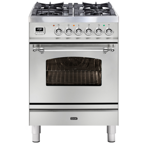 Картинка ILVE P06NE3/SSC нержавеющая сталь (фурн. хром)