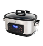 Превью картинка Мультиварка Lex LXMC 5501, мультиварка + аэрофритюрница (черная) #5