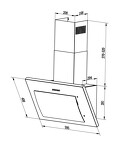 Превью картинка Наклонная вытяжка Lex MIKA GS 600 WHITE воздухоочиститель #10