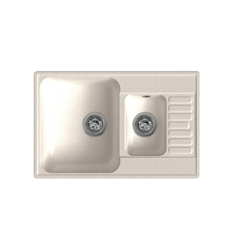 Картинка Lex ST. MORITZ 740 WHITE кварцевая мойка