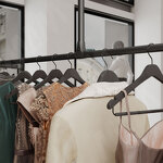 Превью картинка PULSE Соединитель перпендикулярный 2-х труб, высокий, черный (204.BL 02) #3