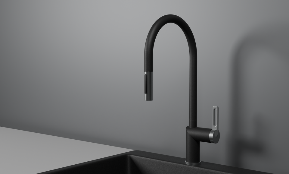 Фото Смеситель для кухни GRANULA 8172, ТУРМАЛИН